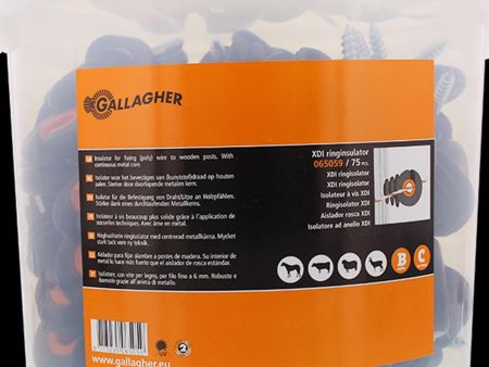 Gallagher isolateur à vis XDI 75 pièces