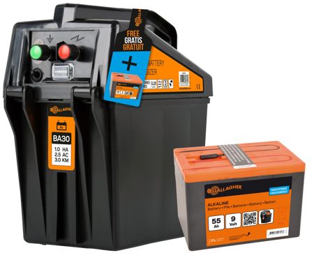 Gallagher BA30 Batteriegerät (9/12 V) inkl. GRATIS Batterie