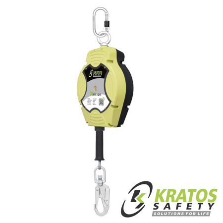 KRATOS SAFETY Dispositivo anticaduta Helixon - S 15 metri