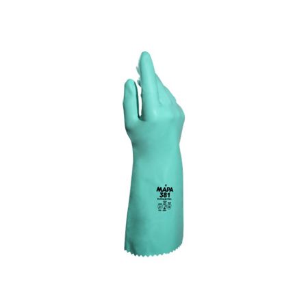 Chemie-Schutzhandschuh MAPA 381 Nitril, 35 cm