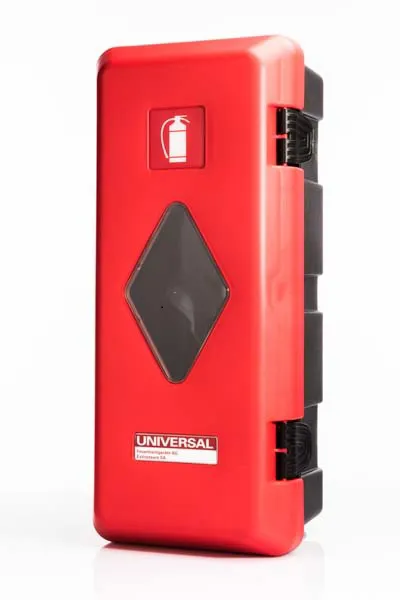 Feuerlöscherbox aus Kunstoff