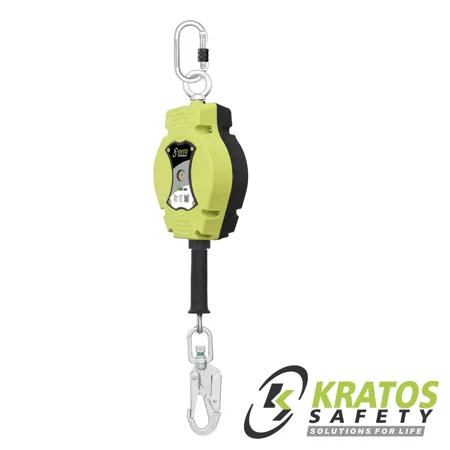 KRATOS SAFETY Dispositivo anticaduta Helixon - S 6 metri