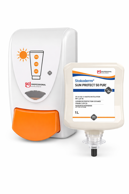 Set Sonnenschutzmittel SUN PROTECT 50 PURE inkl. Spender