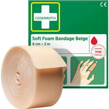 CEDERROTH Pansement Autoadhésif 6 cm x 2 m