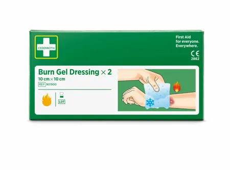 Compresses pour Brûlure 10 x 10 cm CEDERROTH