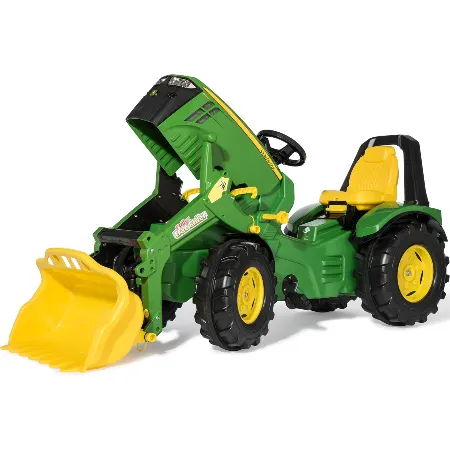 Trettraktor rollyX-Trac Premium John Deere 8400R mit Schaufellader