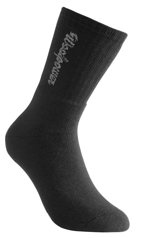 Woolpower Socken 400g schwarz (normal oder Kniesocken)