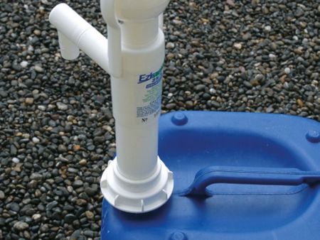 Pompe à produits chimiques avec sécurité enfants 100 litres