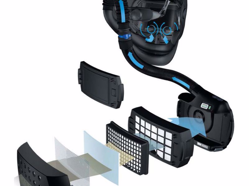 3M Kit ventilateur Adflo avec filtre à poussières fines