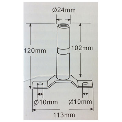 Montagekonsole zu Drehlichter