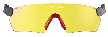 Pfanner Protos Integral Schutzbrille, klar, gelb, orange oder grau verspiegelt