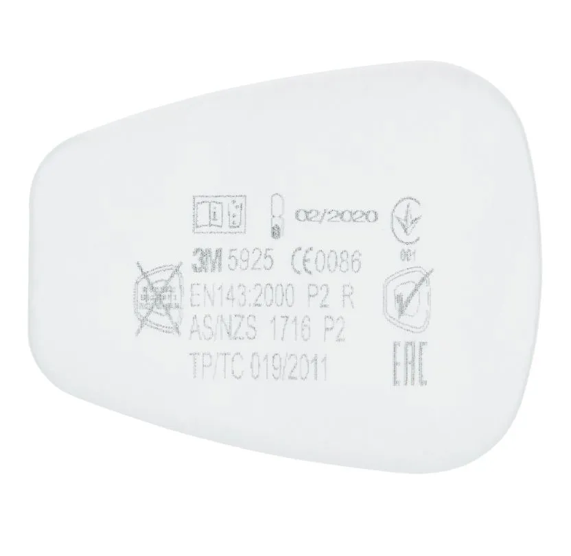 3M filtres à particules P2 pour 6800 et 7500