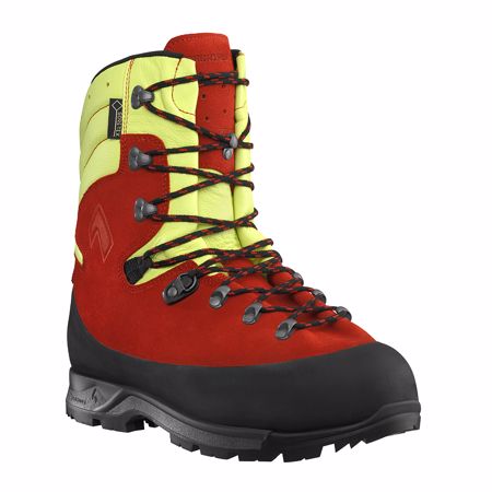 HAIX Chaussures forestières Protector 2.1 GTX rouge/jaune, SB